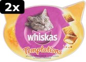 2x WHIS TEMPTATIONS KIP/KAAS 60GR