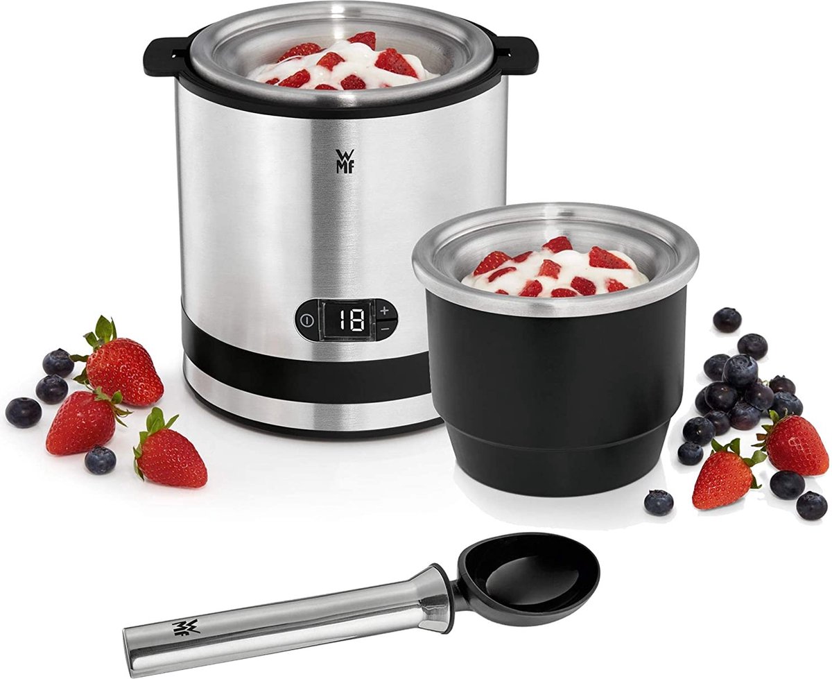 Miniijsmachine, 3in1, voor frozen yoghurt, sorbet en ijscrème, 300 ml, met...
