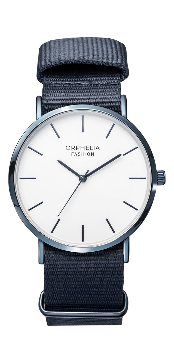 Orphelia Ludus OF761808 Horloge - Textiel - Blauw - Ø 42 mm