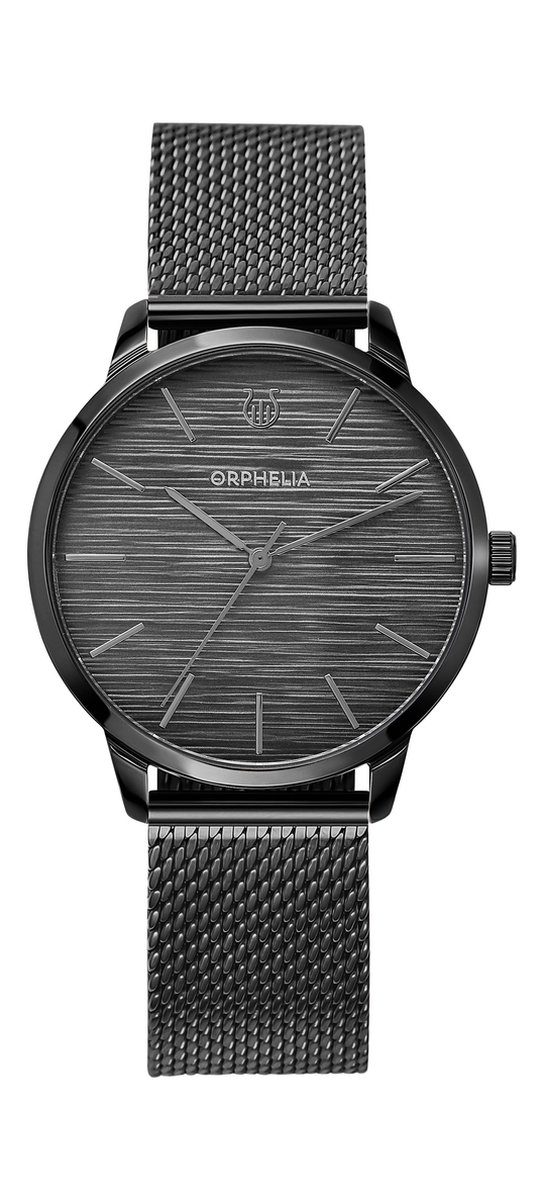 Orphelia Winston OR62902 Horloge - Staal - Zwart - Ø 42 mm