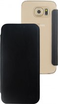 Samsung Galaxy S6 Hoesje - Mobilize - Slim Serie - Kunstlederen Bookcase - Zwart - Hoesje Geschikt Voor Samsung Galaxy S6