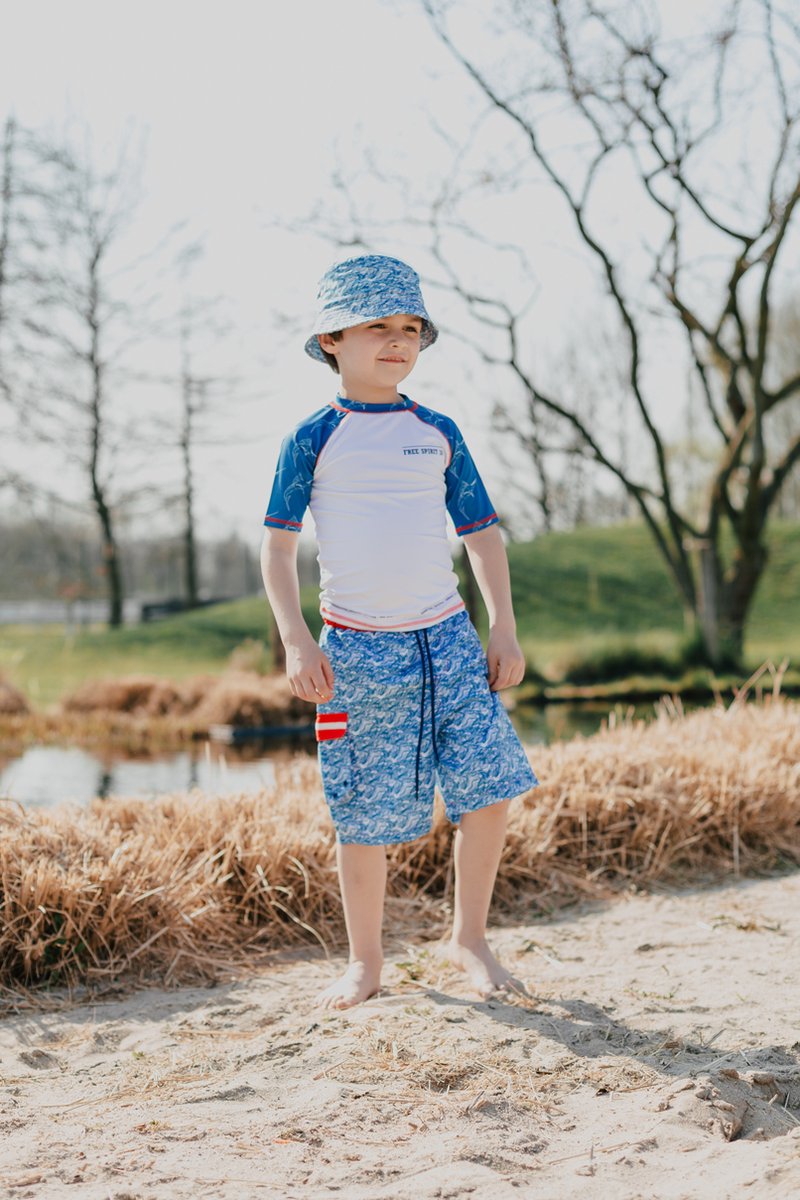 Ducksday - UV Zwemshirt - korte mouw - voor kinderen - unisex - Straya - 2 jaar — afbeelding 4