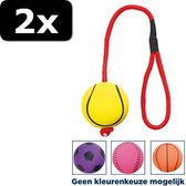 2x SPORTBAL AAN TOUW 6X6X30CM