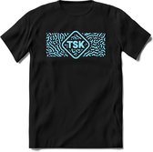 TSK Studio Shirt |Licht Blauw | T-Shirt Heren / Dames | Original & vintage | Sport Shirt Cadeau | Maat S