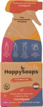 HappySoaps Cleaning Tabs - Combipack met 4 Verschillende Tabs - Allesreiniger, Keukenreiniger, Glasreiniger en Sanitairreiniger - 100% Plasticvrij, Duurzaam & Vegan