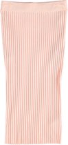 Guess roze geribte tricot rok viscose polyamide - kniehoogte - Maat XS