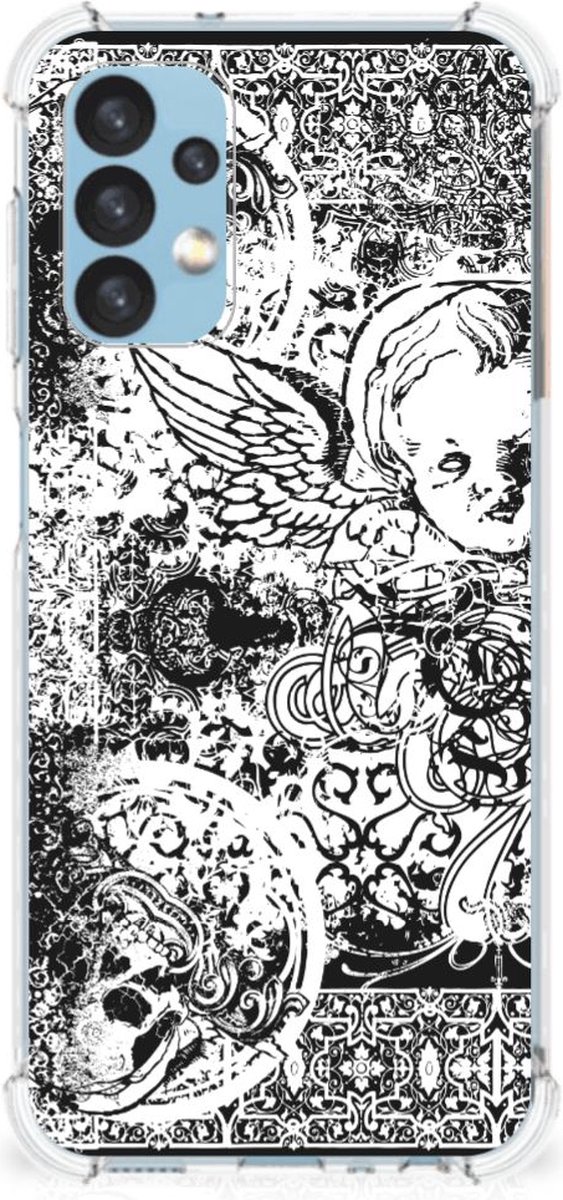 Extreme Case Samsung Galaxy A13 (4G) Skulls Angel
