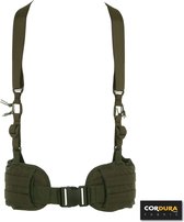 101inc Suspender Combat Belt Cordura groen