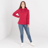 De Dare2B Obsessed Luxe Fleece - outdoortrui - dames - halve rits - trekkoord - Roze