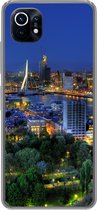 Geschikt voor Xiaomi Mi 11 hoesje - Rotterdam - Nederland - Skyline - Siliconen Telefoonhoesje