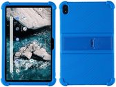 Nokia T20 Kinder Tablethoes Kickstand Siliconen Blauw