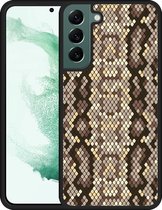 Galaxy S22+ Hardcase hoesje Snakeskin Pattern - Designed by Cazy