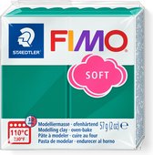 FIMO soft boetseerklei 57 g smaragd