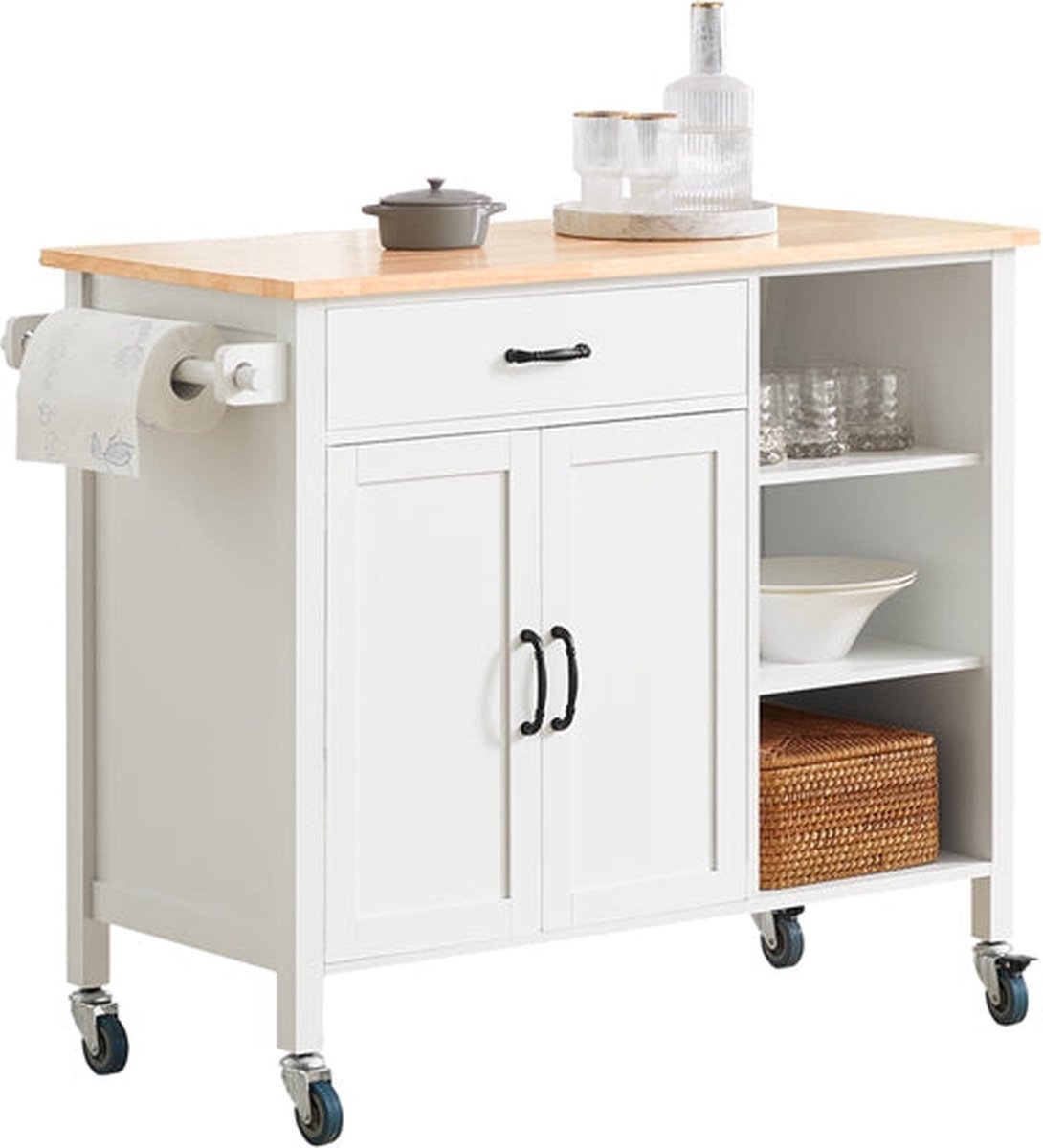 Simpletrade Keukentrolley - Keukenkast - Serveerwagen - 108x89x48 cm