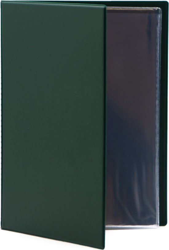 Goodline® - Porte-documents / Porte-documents en PVC pour 12 pages - type Classic- Vert foncé