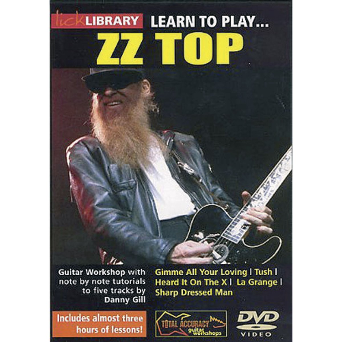 Roadrock International Lick Library - ZZ TOP Learn to play (gitaar), DVD - DVD / CD / Multimedia: Q - Z