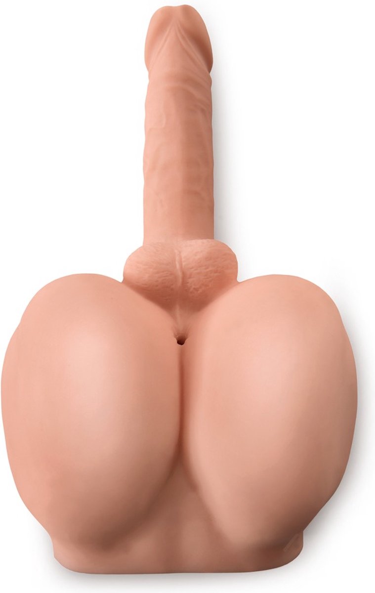 Goedkoopste Dirty Talk Interactieve Bad Boy torso masturbator met vibratie