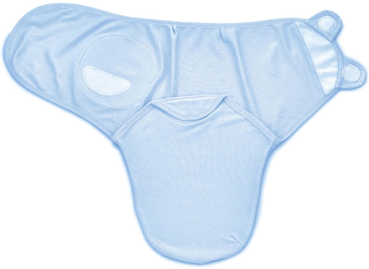Babyjem Soft Swaddle Me Blauw Inbakerdoek 1114302