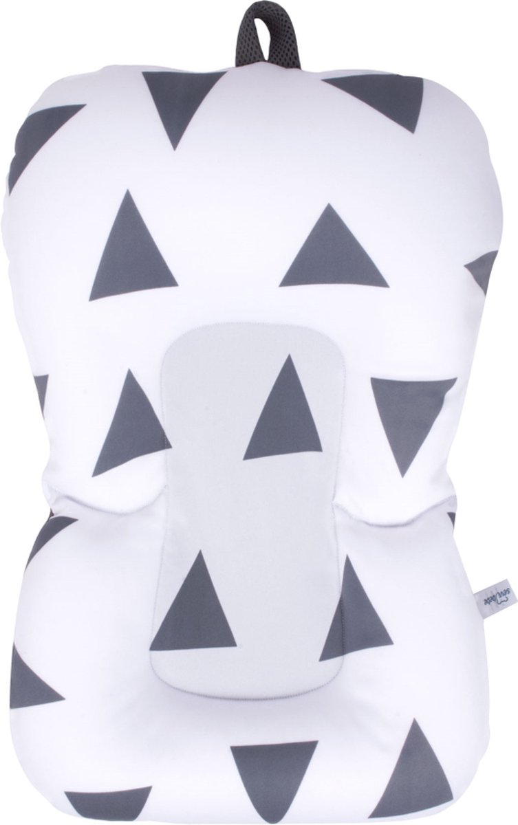 Goedkoopste Sevibaby Cozy Triangle Grey Baby Badkussen 69-141