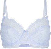 LingaDore - Daily Full-Coverage BH Heather-Blue - maat 85D - Blauw - Met beugel - Dames