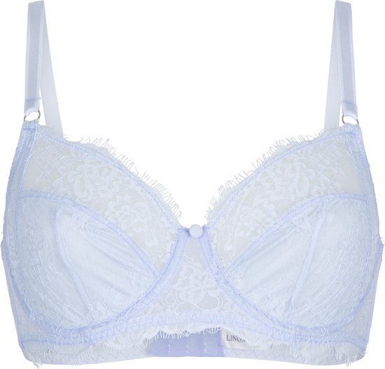 LingaDore - Daily Full-Coverage BH Heather-Blue - maat 85D - Blauw
