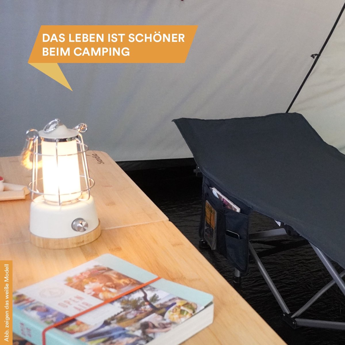 Skandika Gnista camping tafellamp