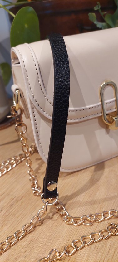Tas Riem Portemonnee Riem Tas Onderdelen Accessoires Riem Tassen Nylon DIY Brede Rugzak Zwart Handvat Crossbody Canvas Vervanging Schoudertas Riem Riemketting (Color : NO.346 silver