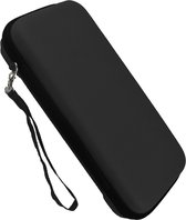Hoesje Geschikt voor Nintendo Switch Hoes Bescherm Case Hardcover Met Polsbandje - Hoes Geschikt voor Nintendo Switch Case - Zwart
