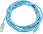 Apple Lightning 3m datakabel - Blauw