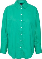 Vero Moda VMSTINNA L/S SHIRT SB3 Dames Blouse Holly Green - Maat XS