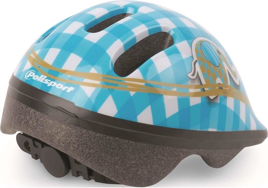 Polisport helm kinder Elephant XXS wit/blauw 44-48cm van Polisport — afbeelding 2