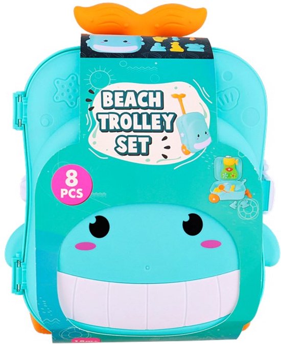 Thumbnail van een extra afbeelding van het spel Cadeau - Speelgoed 1 - 2 - 3 - 4 jaar - trolley voor kinderen handbagage - strandspeelgoed