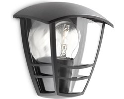 Philips LED Philips Creek buitenwandlamp - zwart