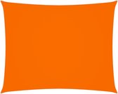 Zonnescherm rechthoekig 2x2,5 m oxford stof oranje
