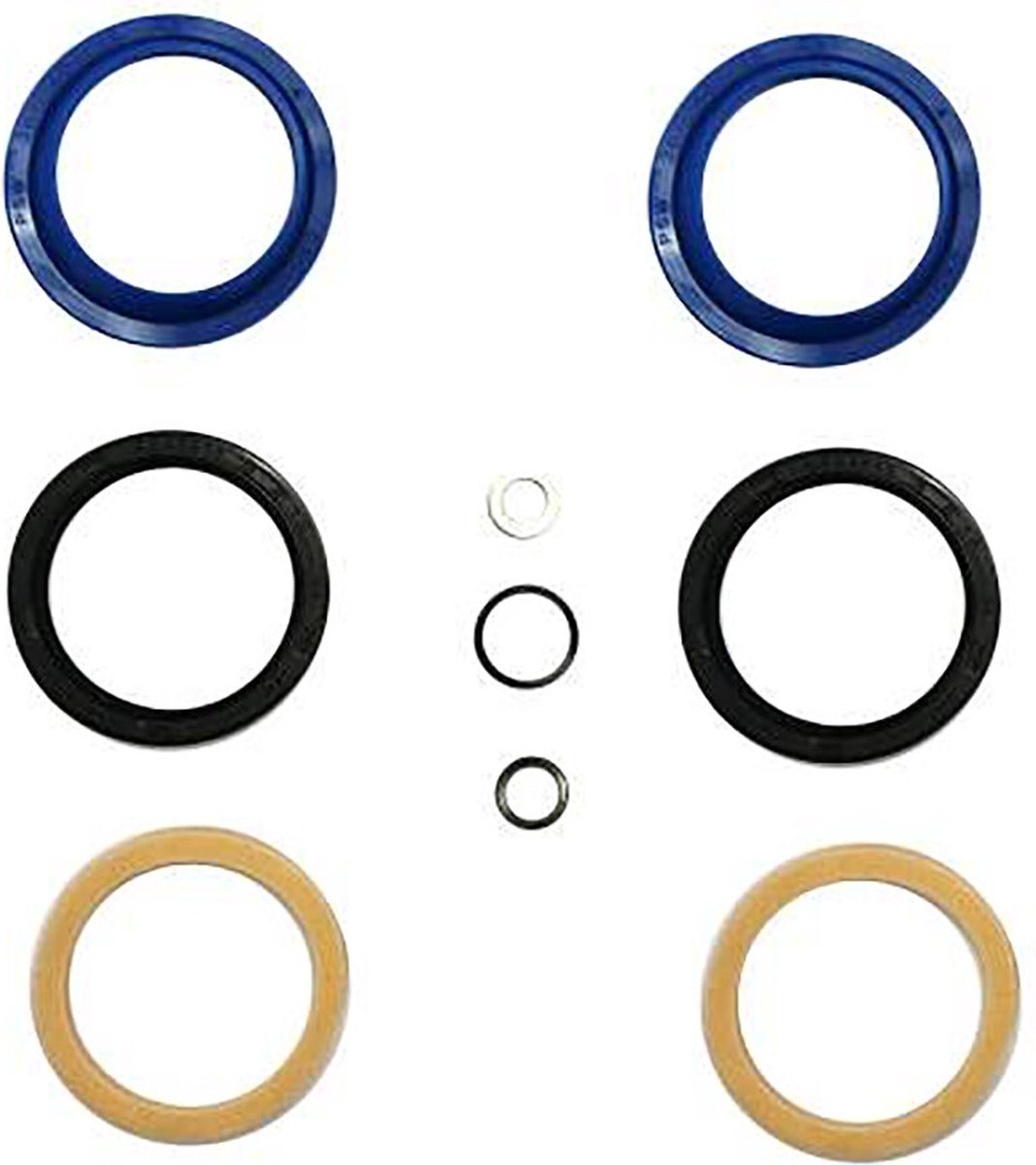 Enduro Bearings FK-6654 Afdichtingsset voor Fox 34mm, blauw/zwart