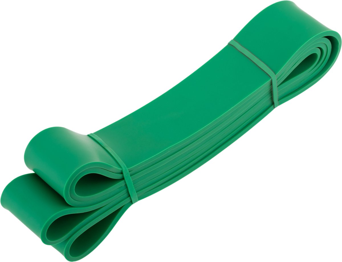 PrimeMatik - 56 kg groene elastische weerstandsband om de spieren te trainen