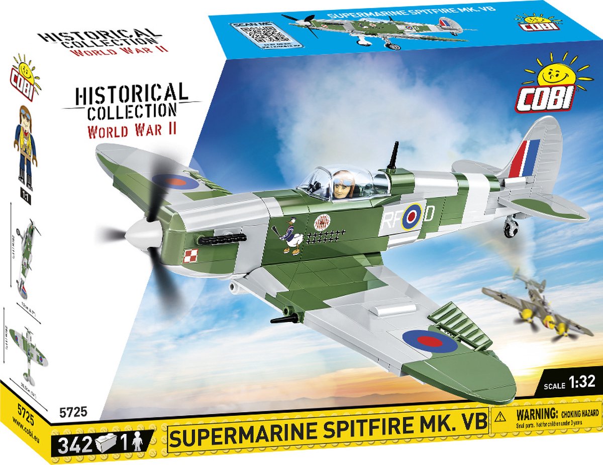 COBI  WW2 5725 - Spitfire MK.VB