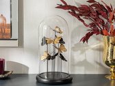 Stolp vlinders Goud-Zwart 18x32