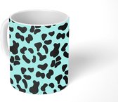Mok - Koffiemok - Patroon - Kunst - Luipaardprint - Mokken - 350 ML - Beker - Koffiemokken - Theemok