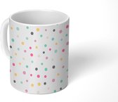 Mok - Koffiemok - Confetti - Pastel - Patronen - Mokken - 350 ML - Beker - Koffiemokken - Theemok