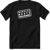 Werelds beste wielrenner fiets T-Shirt Heren / Dames - Perfect wielren Cadeau Shirt - grappige Spreuken, Zinnen en Teksten. Maat S