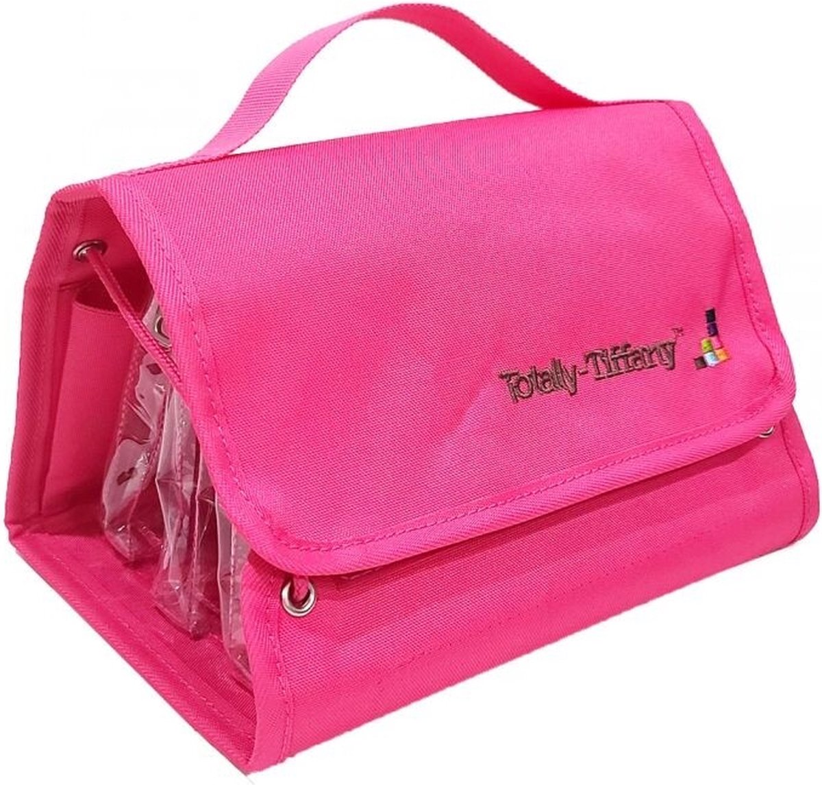Totally Tiffany Triangle Traveler - Driehoekige reistas/hobbytas - Pink - Roze