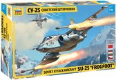 1:48 Zvezda 4807 Sukhoi SU-25 Frogfoot Soviet Attack Aircraft Plastic kit