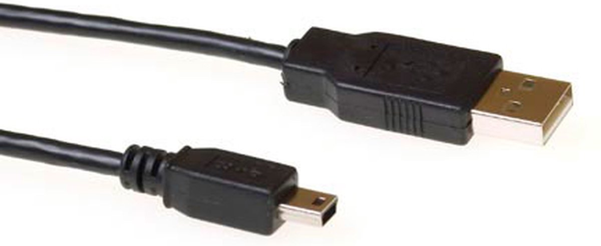 ACT SB2412 USB 2.0 A Male/USB Mini B5 Male - 1,8 meter
