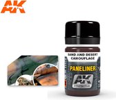 Paneliner For Sand And Desert Camouflage - 35ml - AK-Interactive - AK-2073