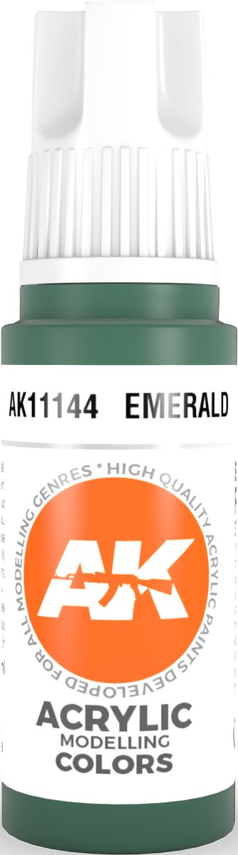 Emerald Acrylic Modelling Color - 17ml - AK-11144