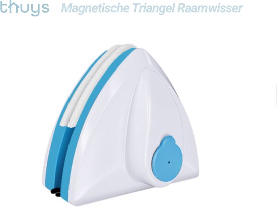 Thuys Magnetische Triangel Raamwisser - Raamwisser Voor Dubbelglas -  Ruitenreiniger -... | bol.com