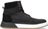 Bullboxer Aof503 Hoge sneakers - Leren Sneaker - Jongens - Zwart - Maat 34