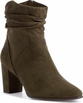 Marco Tozzi Dames Half laarsje 2-2-25307-27 722 groen F-breedte Maat: 38 EU