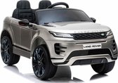 Range Rover Evoque Zilver - Bluetooth - FM Radio - Lederlook - Softstart | Elektrische Kinderauto | Met afstandsbediening | Kinderauto voor 1 tot 6 jaar